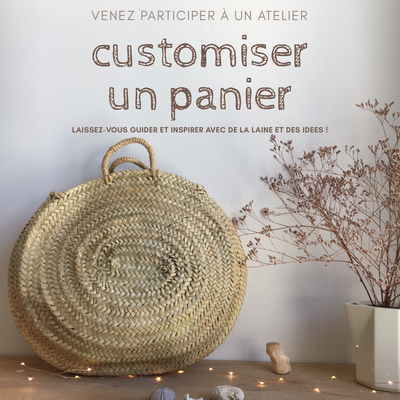 Atelier créatif : panier customisé - Jeudi 16 Mai 2019