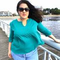Blouse in the sun avec des manches 3/4