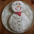 Atelier de Noël # 4: le gâteau bonhomme de neige