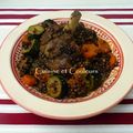 Souris d'agneau aux lentilles comme une tajine