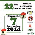 Marche Populaire FFSP Vosges - Dimanche 7 septembre 2014
