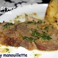 Rôti de porc gremolata