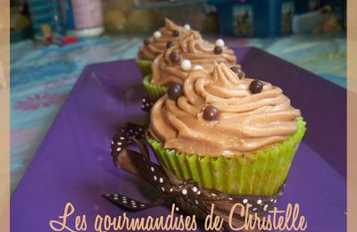 cupcakes poire-pralinoise