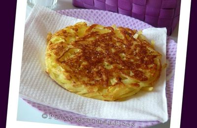 Galettes de pommes de terre