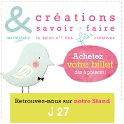mon stand au salon Créations et Savoir-faire