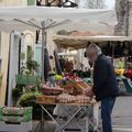 Le marché de Issigeac -Dordogne-