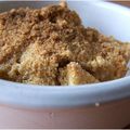 Comment sublimer un crumble aux pommes tout simple?