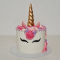 Gâteau Licorne- Unicorn cake