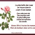 Bonne Fête à toutes les mamans