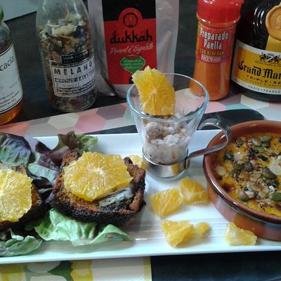 Brunch gourmand autour du miel, de l'orange et du safran