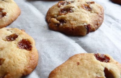 Sablés au rhum/raisin 