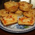 Muffins Abricots et Nectarines en crumble de Spéculoos