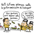 Haïti, polémique, aéroport, Etats-Unis, Joyandet et farces françaises