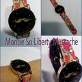 Montre So Liberty Mustache - MK & Co Design