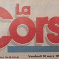 19 Photos - 0812 - TENNIS – TRC BASTIAIS – Tournoi Mars Avril 1990 – Coupures Journaux : La Corse