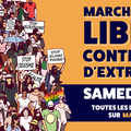 12 juin 15h Place des épars Rassemblement Pour les libertés contre les idées d'extrême-droite