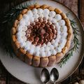 Charlotte aux 2 chocolats pour Pâques