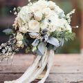 Joli bouquet pour mariage en hiver