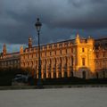 Le Louvre au coucher du soleil