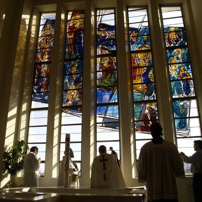 Bénédiction des vitraux