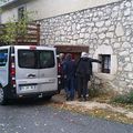 GRESSE EN VERCORS Arrivés au gîte Chomeil à Gresse en Vercors