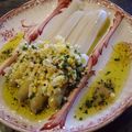 Asperges sauce mimosa