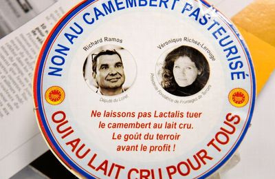 LAIT CRU: la guerre du vrai Camembert de Normandie est relancée par un député MODEM du... LOIRET!