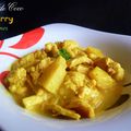 Poulet Coco Curry et Pommes