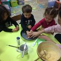 Atelier cuisine dans la classe de Spot