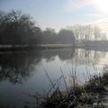 Aube d'hiver sur le canal # 2