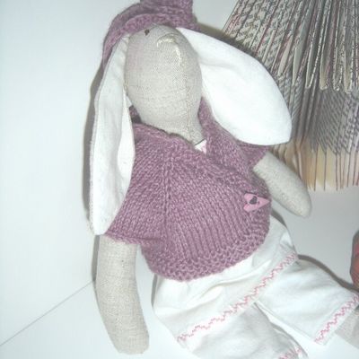 Naissance : un peu de couture crochet tricot...