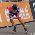 Pour l'ultime soirée sur circuit, Yann Guyader, vice champion d'Europe du relai à l'américaine sur route.