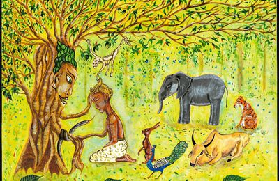 Arbres et seigneurs de la forêt (Le pipal et maharaja)