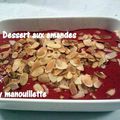 Dessert aux amandes