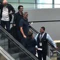 George Clooney hier à son arrivée à Toronto