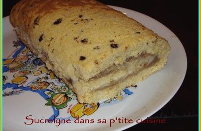 Roulé à la crème pâtissière marronée