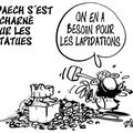 Daech s'est acharné... - par Dilem - Charlie Hebdo N°1181 - 11 mars 2015