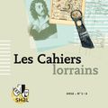 Publication des «Cahiers lorrains», n°1-2 de 2012