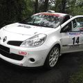 rallye du forez 42 2017 coupe de france N°14 clio R3  3em R3