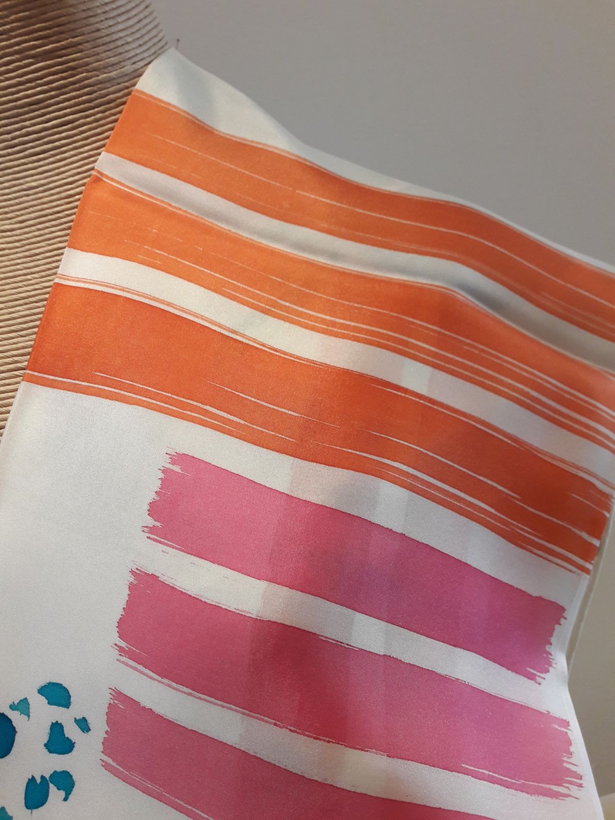 Couleurs sur Twill de soie, 