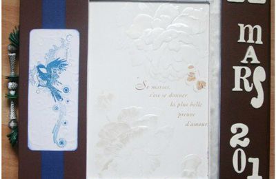 mini album mariage