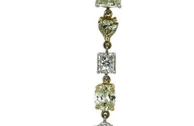 Important collier pendentif
