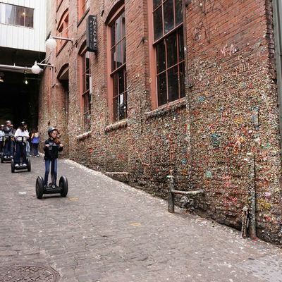 Notre contribution au mur de chewing gum