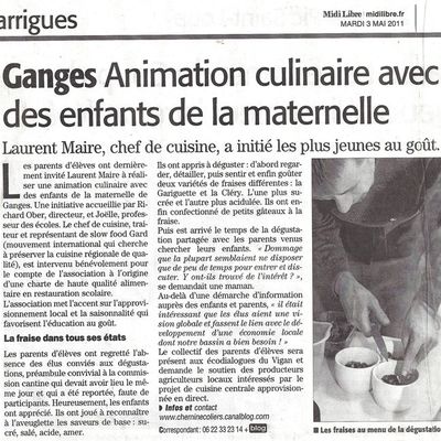 MIDI LIBRE - 3 mai - animation fraise