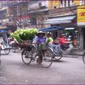 dans les rues d'Hanoi