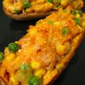 Barquettes farcies de courge butternut 