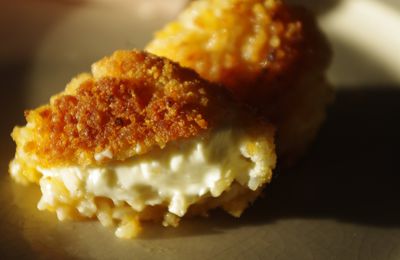 Croquettes de riz aux fromages