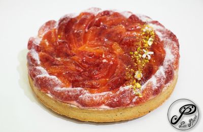 La tarte à l'orange sanguine