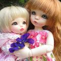 Rencontre de Lili et Amandine (Littlefee et Pukifee)