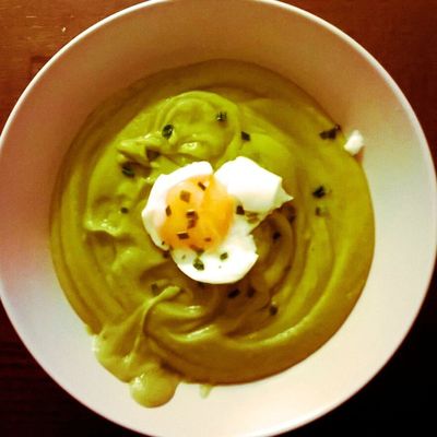 Velouté brocolis-Pois Cassés